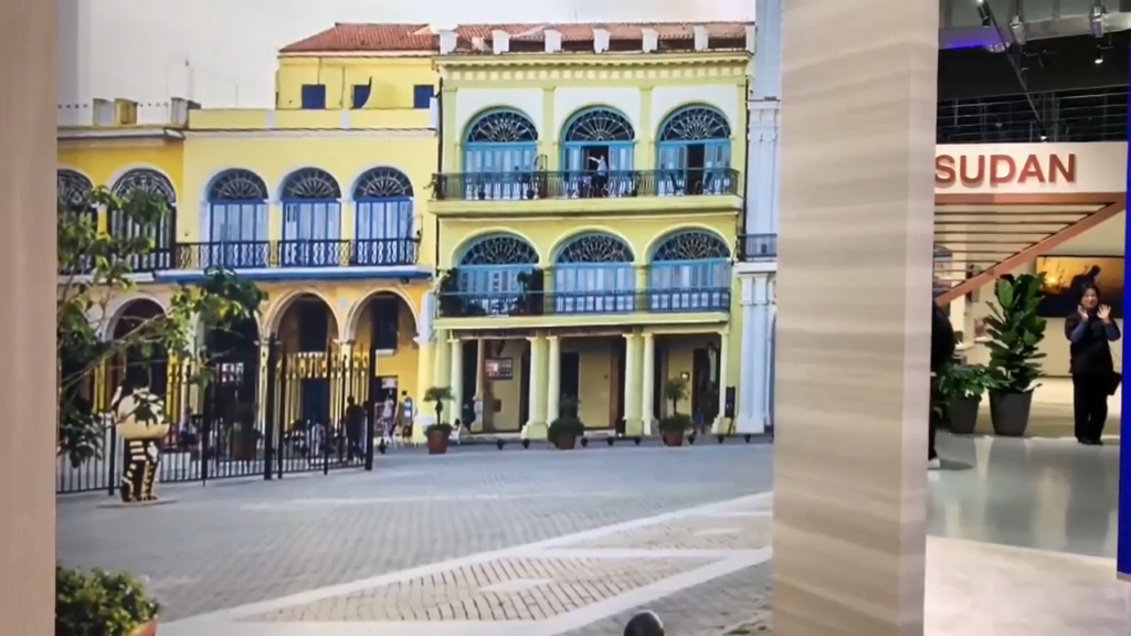 Gigantografía de Plaza de Armas, Habana Vieja